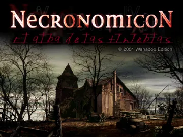 Necronomicon - El Alba de las Tinieblas (ES) screen shot title